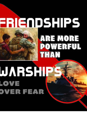 Mark friendships not warships